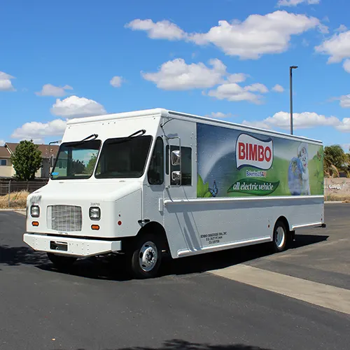 Bimbo Bakeries Delivery Vans