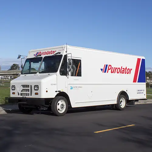 Purolator Delivery Vans