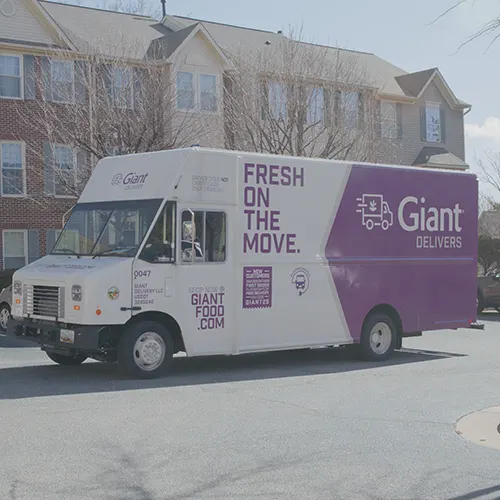 Giant Food Delivery Vans